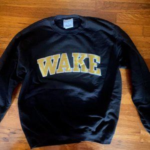Wake Forest Embroidered Crew Neck